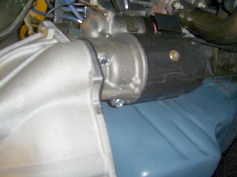 Corvette C3 Starter Motor Installation
